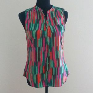 Banana Republic sleeveless multi colored top